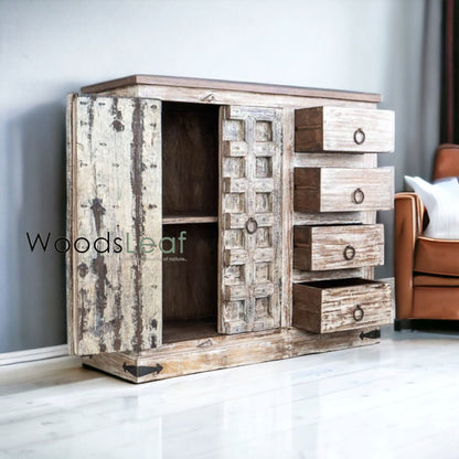 Paul Solid Wood Cabinet