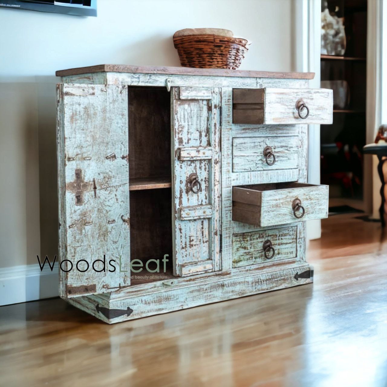 Gregory Solid Wood Cabinet