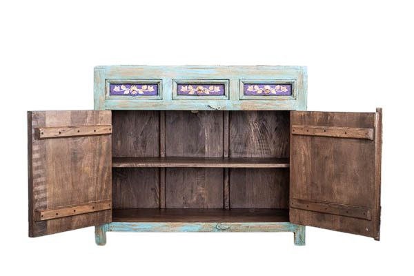 Joel Solid Wood Cabinet