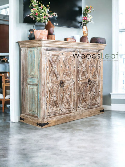 Adam Solid Wood Cabinet