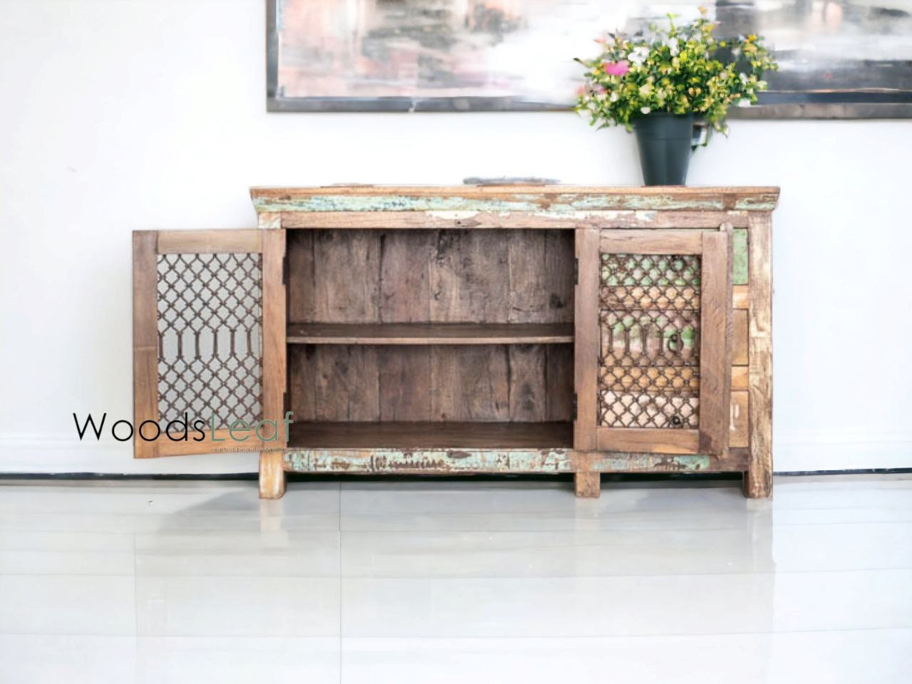 Irina Solid Wood Cabinet