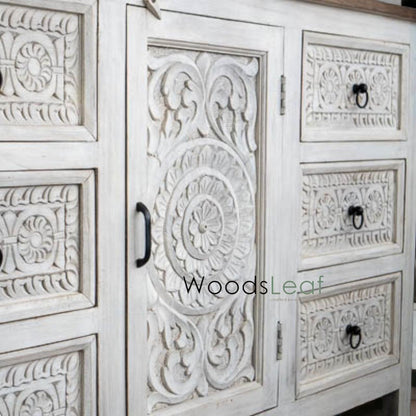 Talia Solid Wood Cabinet