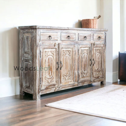 Amalia Solid Wood Cabinet