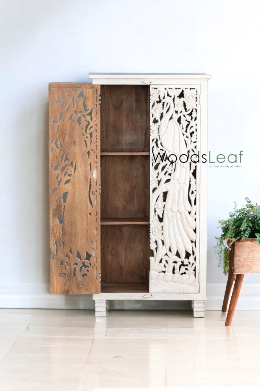 Fiorella Hand Carved Cabinet