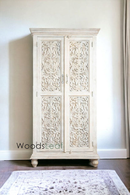 Lila Hand Carved Cabinet