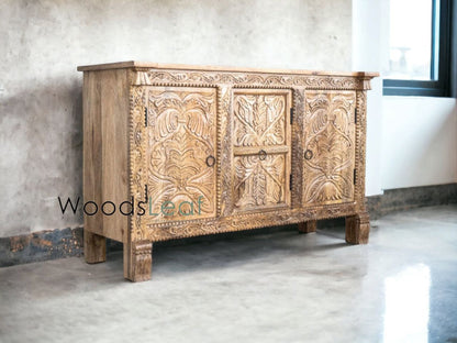 Adele Solid wood Cabinet