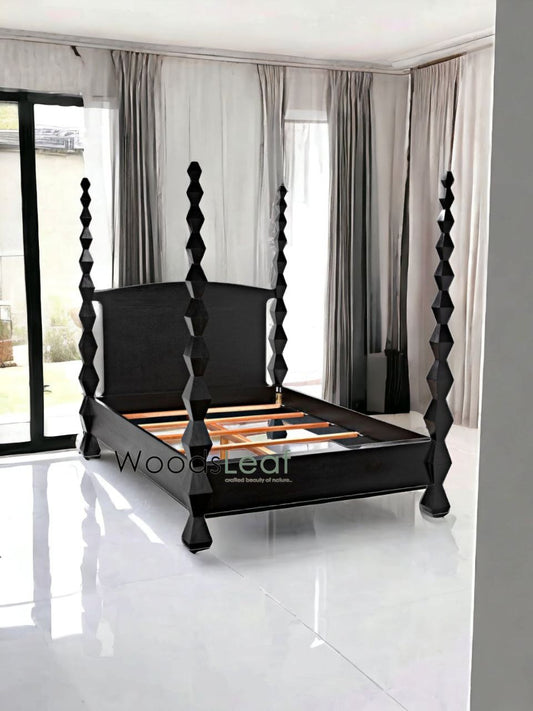 Tessa Solid Wood Bed