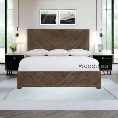 Aisha Solid Wood Bed