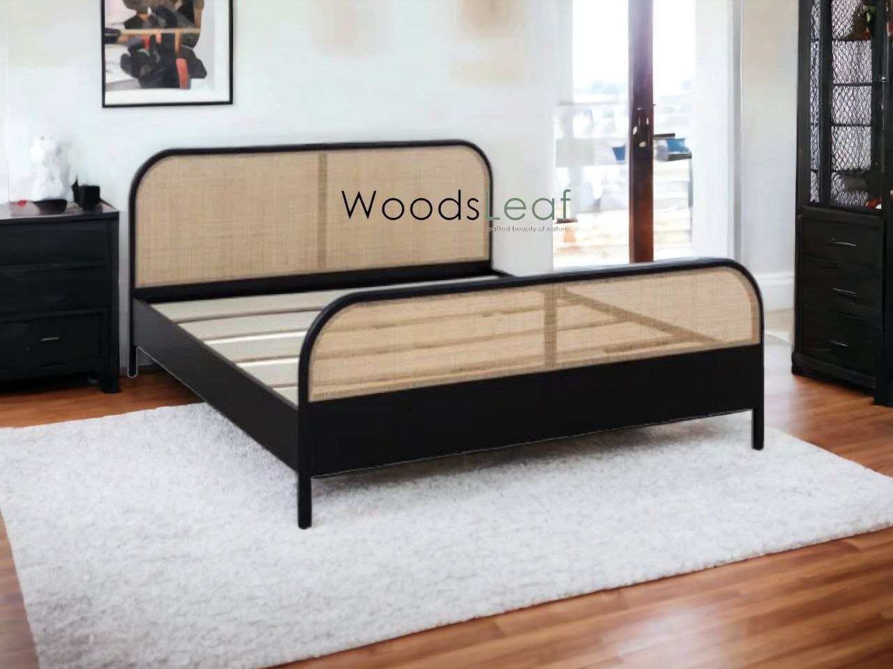 Kiera Solid Wood Bed