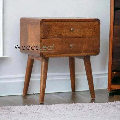 Caius Solid Wood Bedside