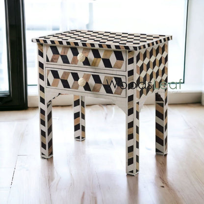 Addison Bone Inlay Nightstand