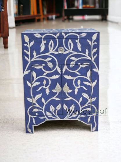 Eliona Bone Inlay Nightstand