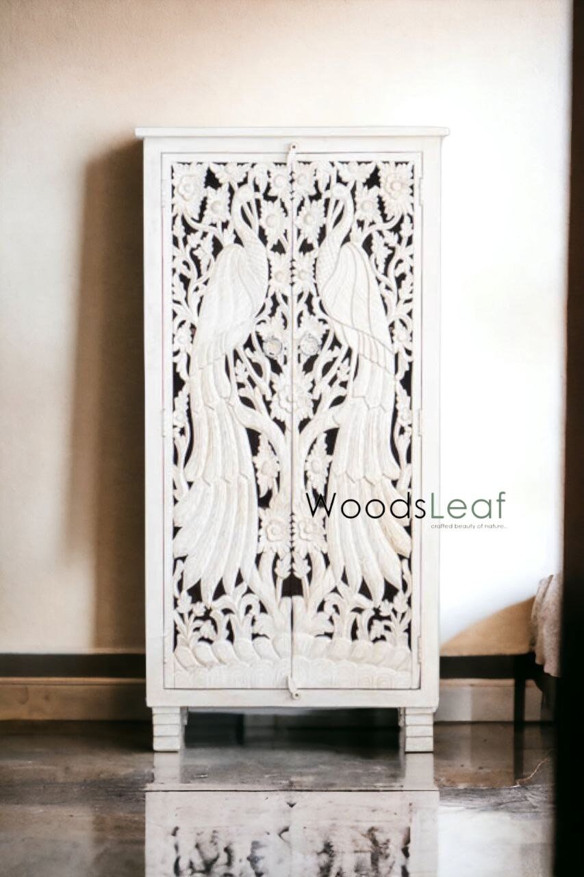 Fiorella Hand Carved Cabinet