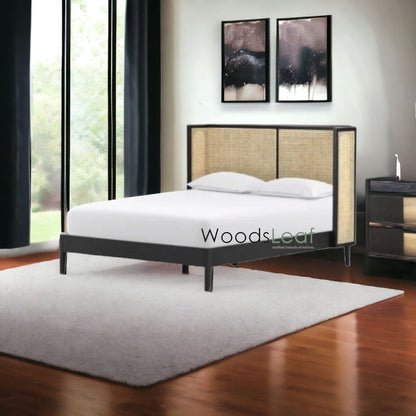 Agnes Solid Wood Bed