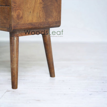 Caius Solid Wood Bedside