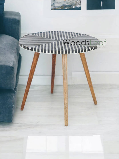 Kiana Bone Inlay Side Table