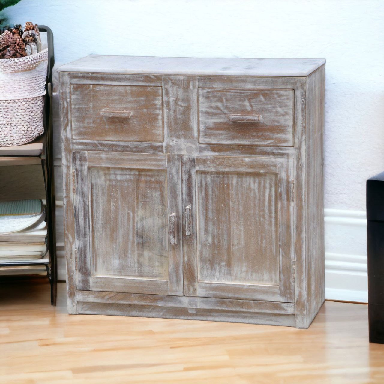 James Solid wood Cabinet