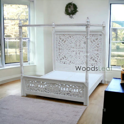 Adda Solid Wood Bed