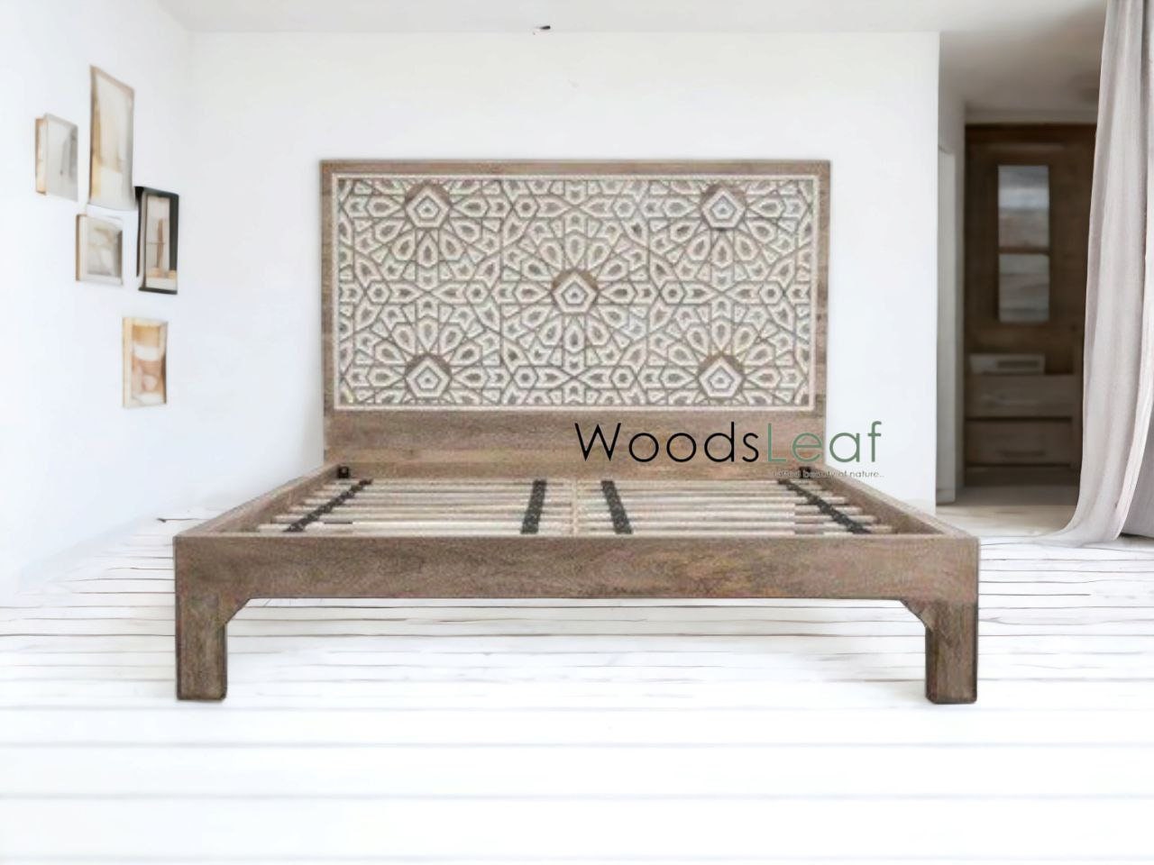 Holly Solid Wood Bed