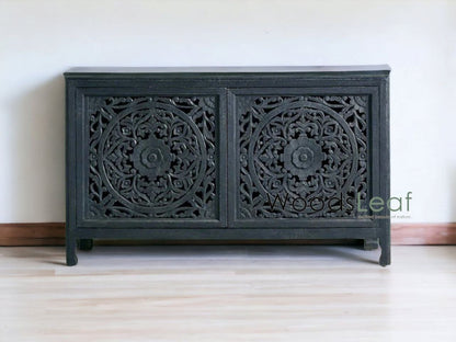 Aiyana Solid Wood Cabinet