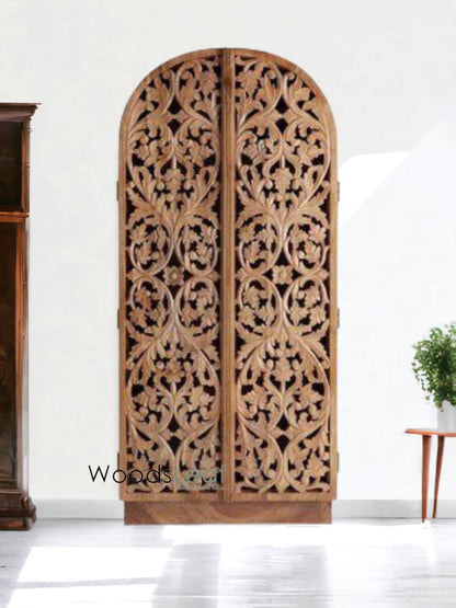 Delfina Hand Carved Cabinet