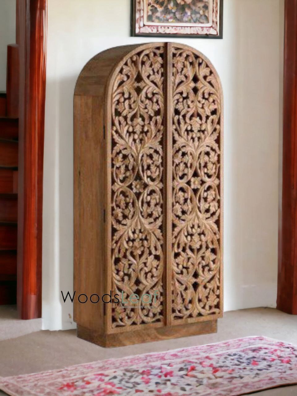 Delfina Hand Carved Cabinet