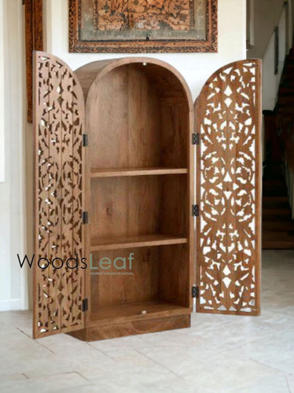 Delfina Hand Carved Cabinet