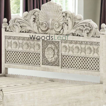 Edith Solid Wood Bed