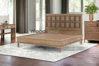 Darya Solid Wood Bed