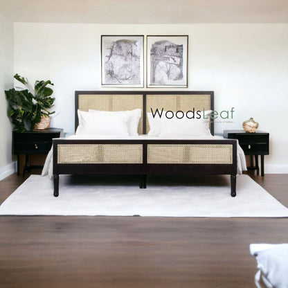 Irena Solid Wood Bed