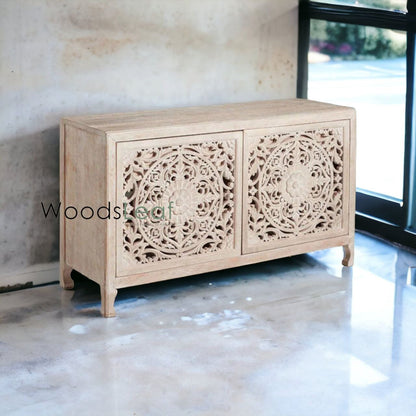 Aiyana Solid Wood Cabinet