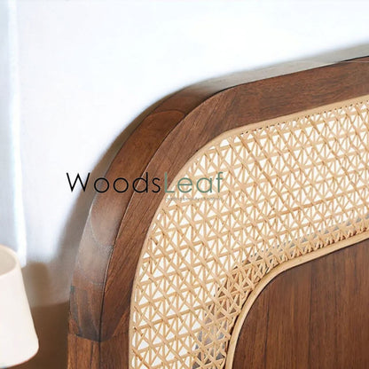 Neckar Solid Wood Bed