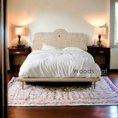 Nessa Solid Wood Bed