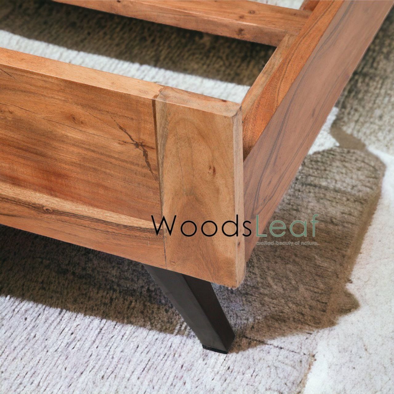 Pippa Solid Wood Bed