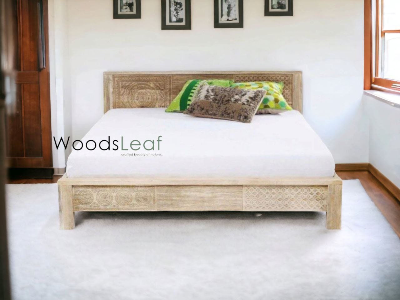 Tanya Solid Wood Bed