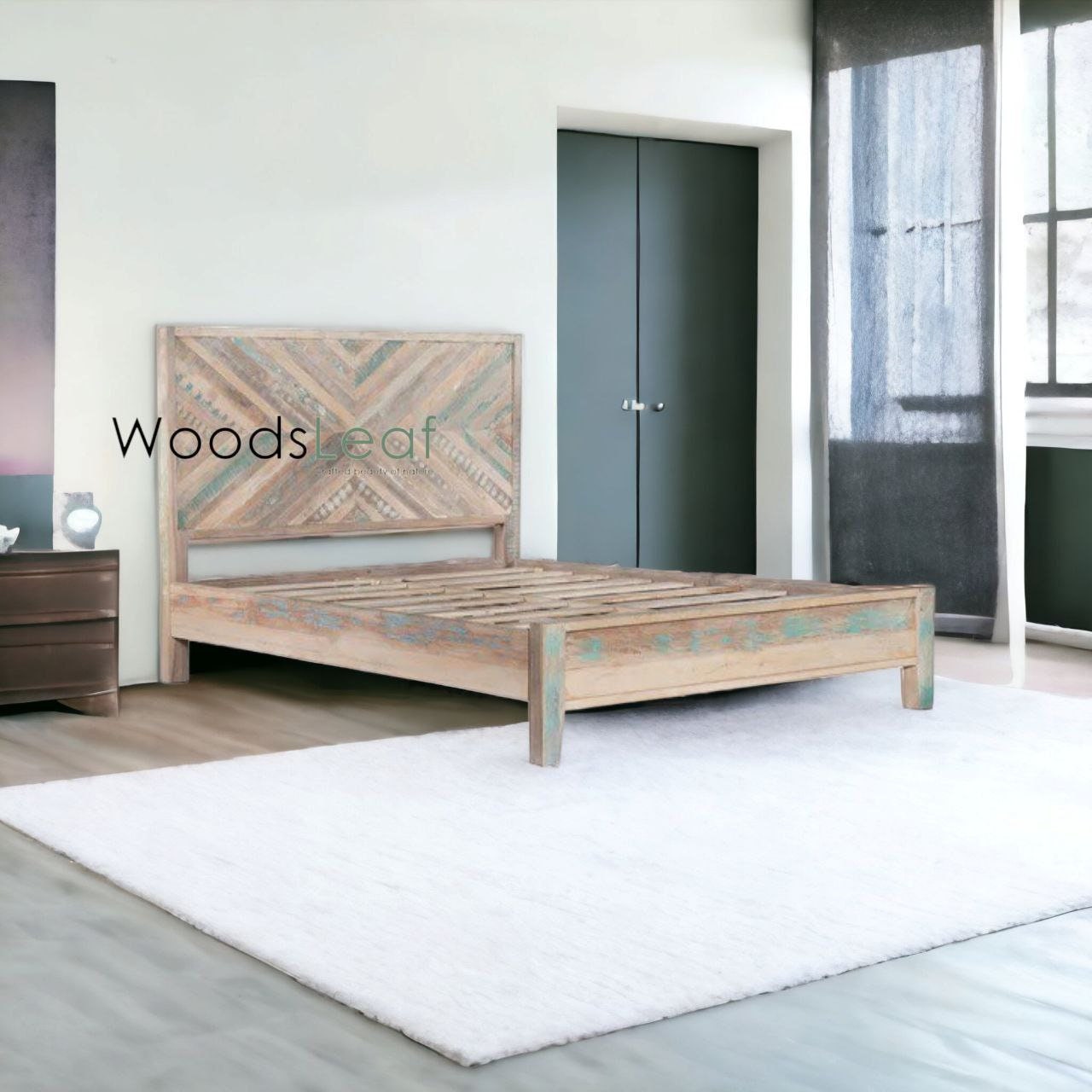 Edie Solid Wood Bed