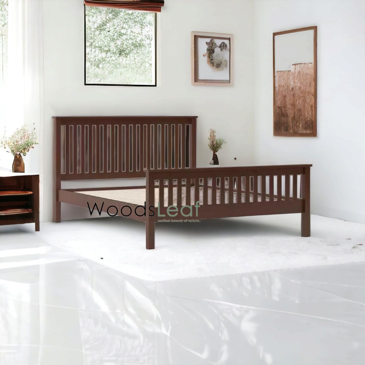 Wendy Solid Wood Bed