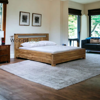 Heidi Solid Wood Bed