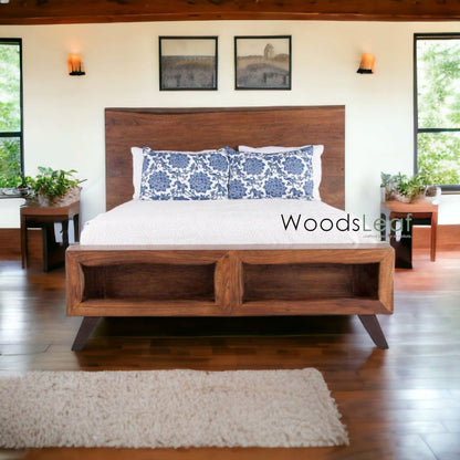 Lacey Solid Wood Bed