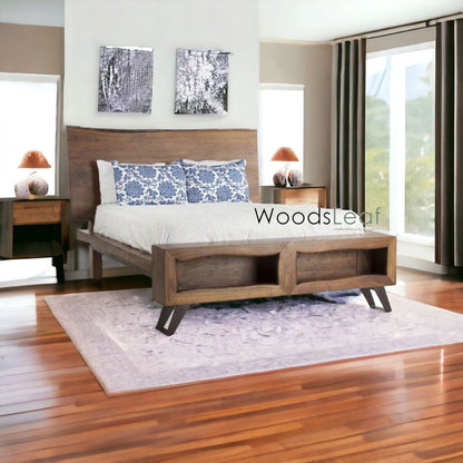 Lacey Solid Wood Bed